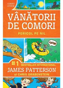 Coperta cărții Vanatorii de comori (vol. 2): Pericol pe Nil