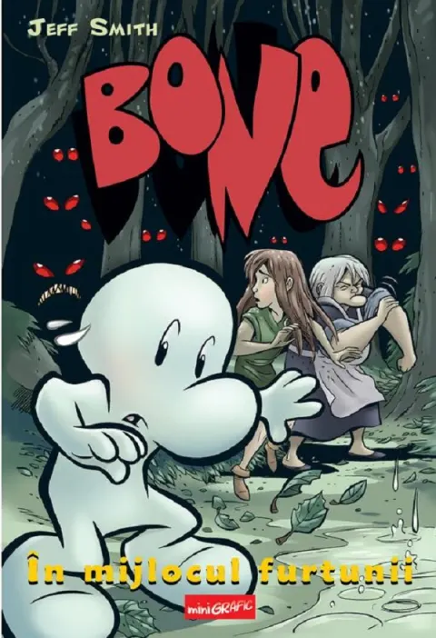 Coperta cărții Bone #3. In mijlocul furtunii