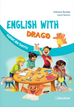 Coperta cărții English with Drago. Caiet de lucru
