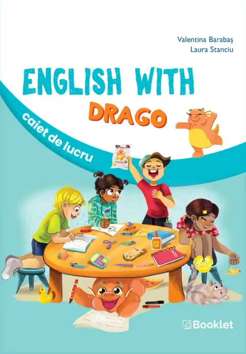 Coperta cărții English with Drago. Caiet de lucru