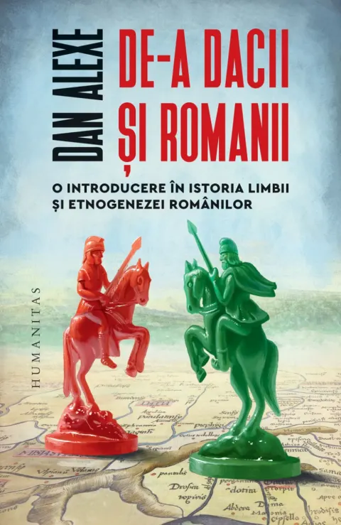 Coperta cărții De-a dacii și romanii. O introducere în istoria limbii și etnogenezei românilor