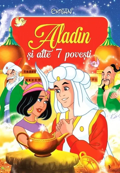 Coperta cărții Aladin și alte 7 povești