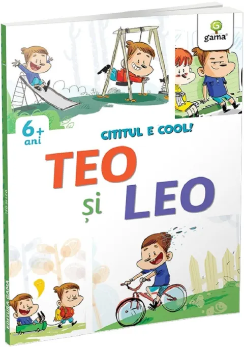 Coperta cărții Cititul e cool. Teo si Leo