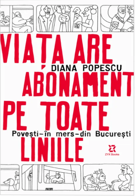 Coperta cărții Viata are abonament pe toate liniile
