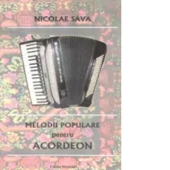 Coperta cărții Melodii populare pentru acordeon