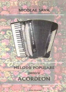 Coperta cărții Melodii populare pentru acordeon