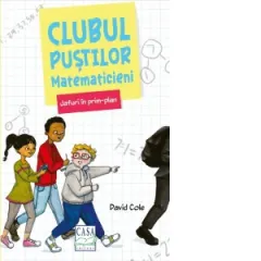 Coperta cărții Jafuri in prim-plan. Clubul pustilor matematicieni