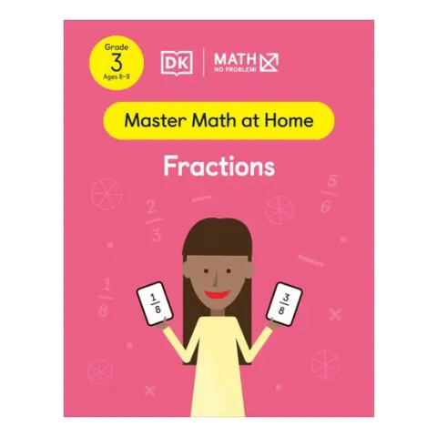 Coperta cărții Math - No Problem! Fractions, Grade 3 Ages 8-9