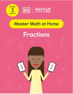 Coperta cărții Math - No Problem! Fractions, Grade 3 Ages 8-9