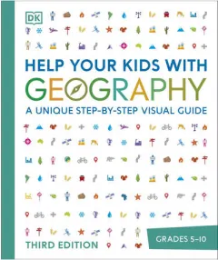 Coperta cărții Help your kids with geography: a unique step-by-step visual guide