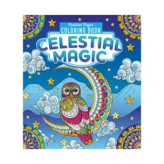 Coperta cărții Celestial Magic Creative Pages Coloring Book