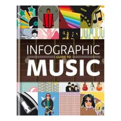 Coperta cărții Infographic guide to music