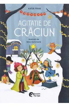 Coperta cărții agitatie de craciun - katja frixe