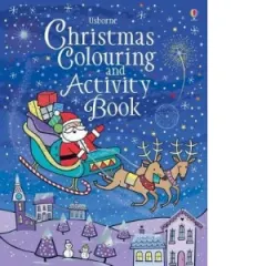 Coperta cărții Christmas Colouring and Activity Book