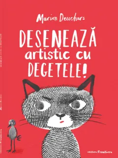 Coperta cărții Desenează artistic cu degetele!