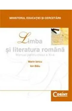 Coperta cărții Limba romana - Clasa 11 - Manual - Marin Iancu, Ion Balu