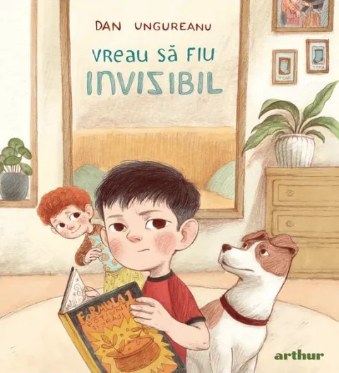 Coperta cărții Vreau sa fiu invizibil