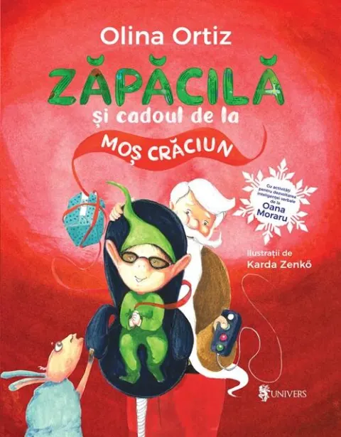 Coperta cărții Zăpăcilă și cadoul de la Moș Crăciun