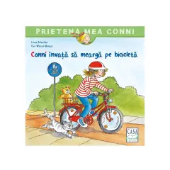 Coperta cărții Conni învață să meargă pe bicicletă