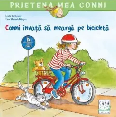 Coperta cărții Conni învață să meargă pe bicicletă