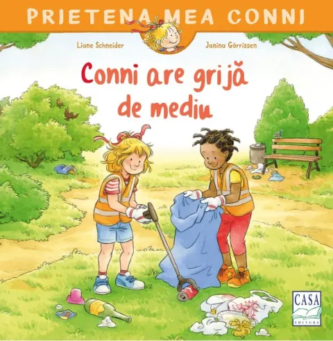 Coperta cărții Conni are grijă de mediu