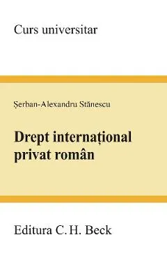 Coperta cărții Drept international privat roman
