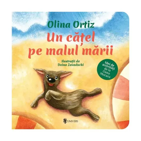 Coperta cărții Un cățel pe malul mării
