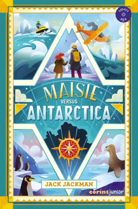 Coperta cărții Maisie versus Antarctica