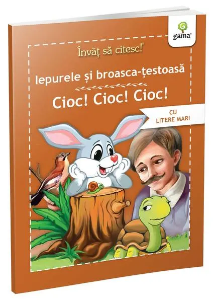 Coperta cărții Iepurele și broasca țestoasă • Cioc!Cioc!Cioc!