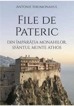 Coperta cărții File de Pateric din imparația monahilor, Sfantul Munte Athos
