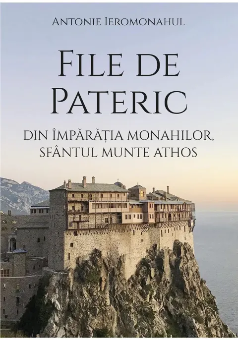 Coperta cărții File de Pateric din imparația monahilor, Sfantul Munte Athos