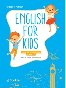 Coperta cărții English for Kids. Caiet de lucru pentru clasa I