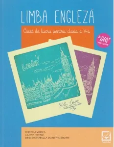 Coperta cărții Limba engleza. Caiet de lucru pentru clasa a V-a (editie 2019)