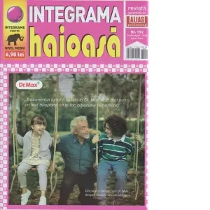 Coperta cărții Integrama haioasa, Nr.192/2026