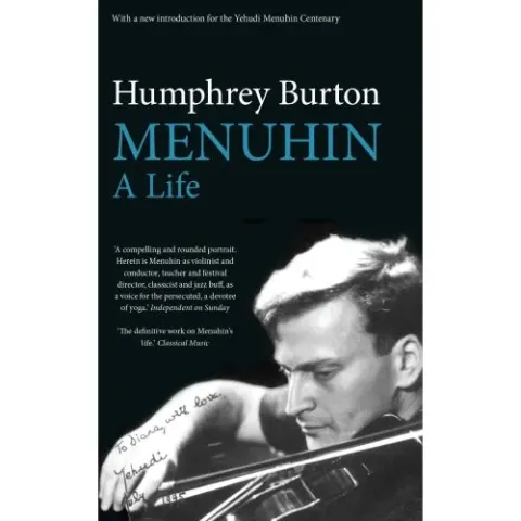 Coperta cărții Menuhin: A Life