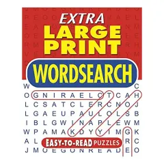 Coperta cărții Extra Large Print Wordsearch