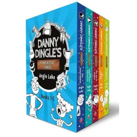 Coperta cărții Danny Dingle's Fantastic Finds 5 Book Box Set, Angie Lake