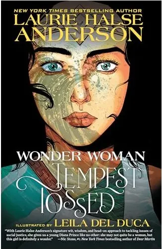 Coperta cărții Wonder Woman Tempest Tossed