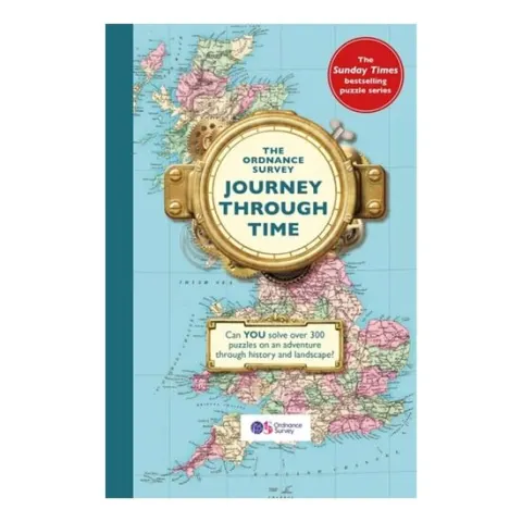 Coperta cărții Ordnance Survey: Journey Through Time Puzzle Book