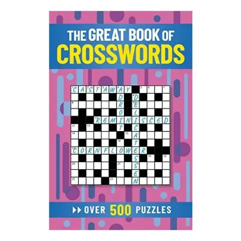 Coperta cărții The Great Book of Crosswords, Eric Saunders