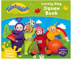 Coperta cărții Teletubbies Lovely Day Jigsaw Book