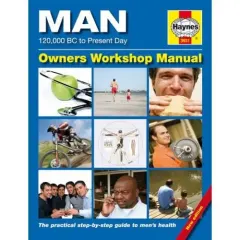 Coperta cărții The Man Manual: The Definitive Step-by-step Guide to Men's Health