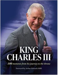 Coperta cărții King Charles III, Arthur Edwards