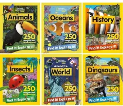 Coperta cărții National Geographic Kids Find it!