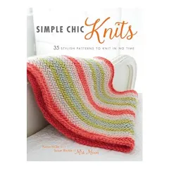 Coperta cărții Simple chic knits, Karen Miller