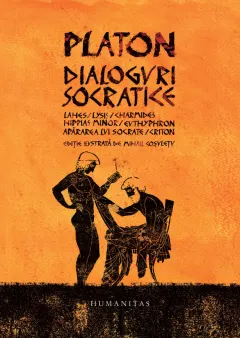 Coperta cărții Dialoguri socratice
