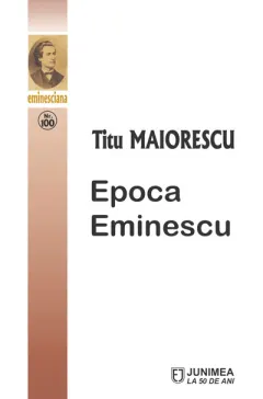 Coperta cărții Epoca Eminescu