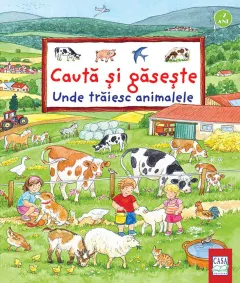 Coperta cărții Unde traiesc animalele. Cauta si gaseste
