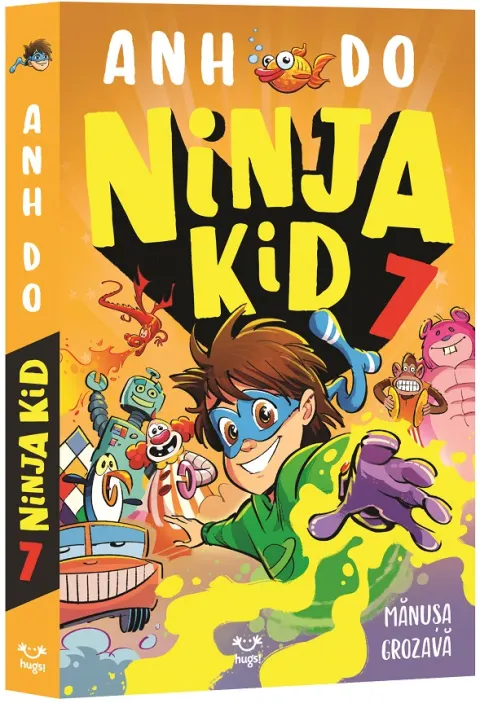 Coperta cărții Ninja Kid (vol. 7): Mănușa grozavă