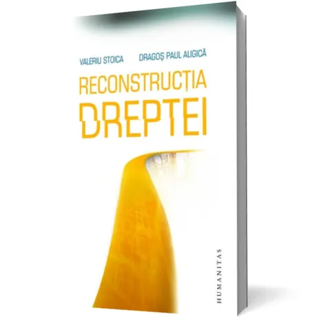 Coperta cărții Reconstrucția dreptei
